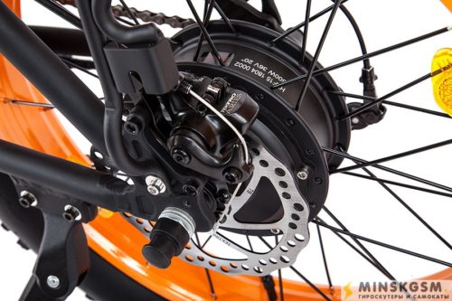 Электровелосипед Cyberbike Fat 500W тормозная система