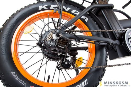 Электровелосипед Cyberbike Fat 500W задние тормоза