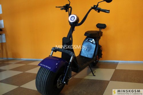 Электроскутер ElectroDrive CityCoco SMD X7-2 синего цвета